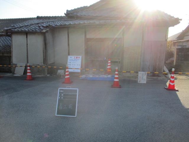 岡山県赤磐市 空家緊急応急措置解体工事