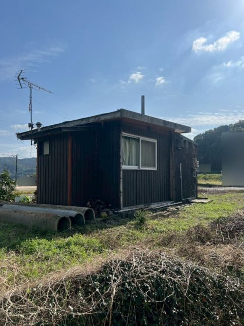 岡山県瀬戸内市 プレハブ小屋解体工事