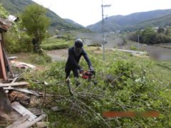 岡山県和気町　木造家屋解体工事