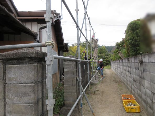 岡山県和気町　N様邸社宅解体工事